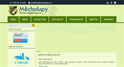 Desktop Screenshot of mecholupy-sc.cz