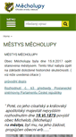 Mobile Screenshot of mecholupy-sc.cz